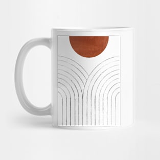 Arch and terracotta circle Mug